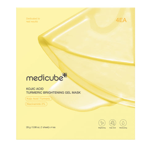Medicube KOJIC ACID TURMERIC BRIGHTENING GEL MASK