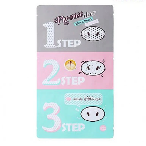 Holika Holika Pig Nose clear black head 3 Step kit