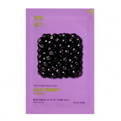 Holika Holika Pure Essence Mask Sheet - Acai Berry