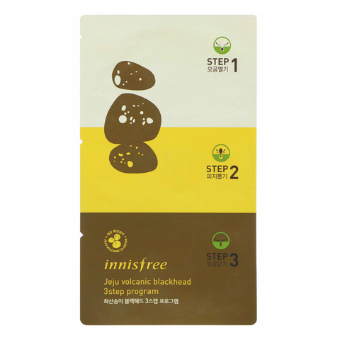 Innisfree Jeju Volcanic Blackhead 3 Step Sheet