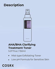 COSRX AHA / BHA Clarifying Treatment Toner