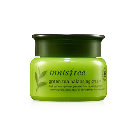 Innisfree Green Tea équilibrant la crème 50 ml (renouvellement 2018)
